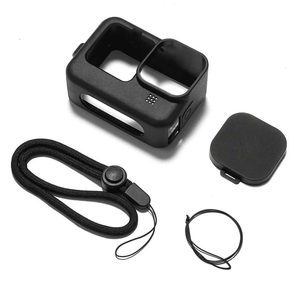 Capa Protetora Silicone Para Gopro Hero9 Hero10 Hero11 Black