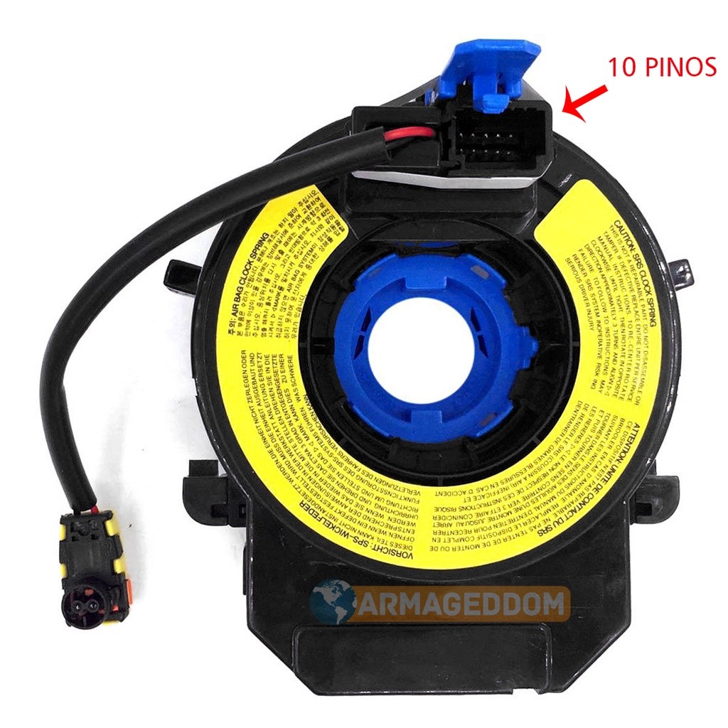 Cinta Airbag Cabo Flat Buzina Hard Disk i30 Elantra Veloster Sonata 2011/...