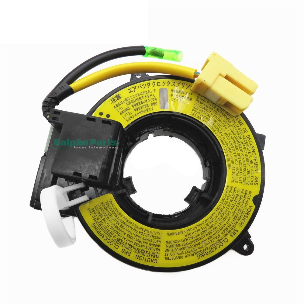 Cinta Airbag Hard Disk Fita Buzina Cabo Flat Mitsubishi  Pajero Full 2000 à 2006 Airtrek 2003/...  Com controle som