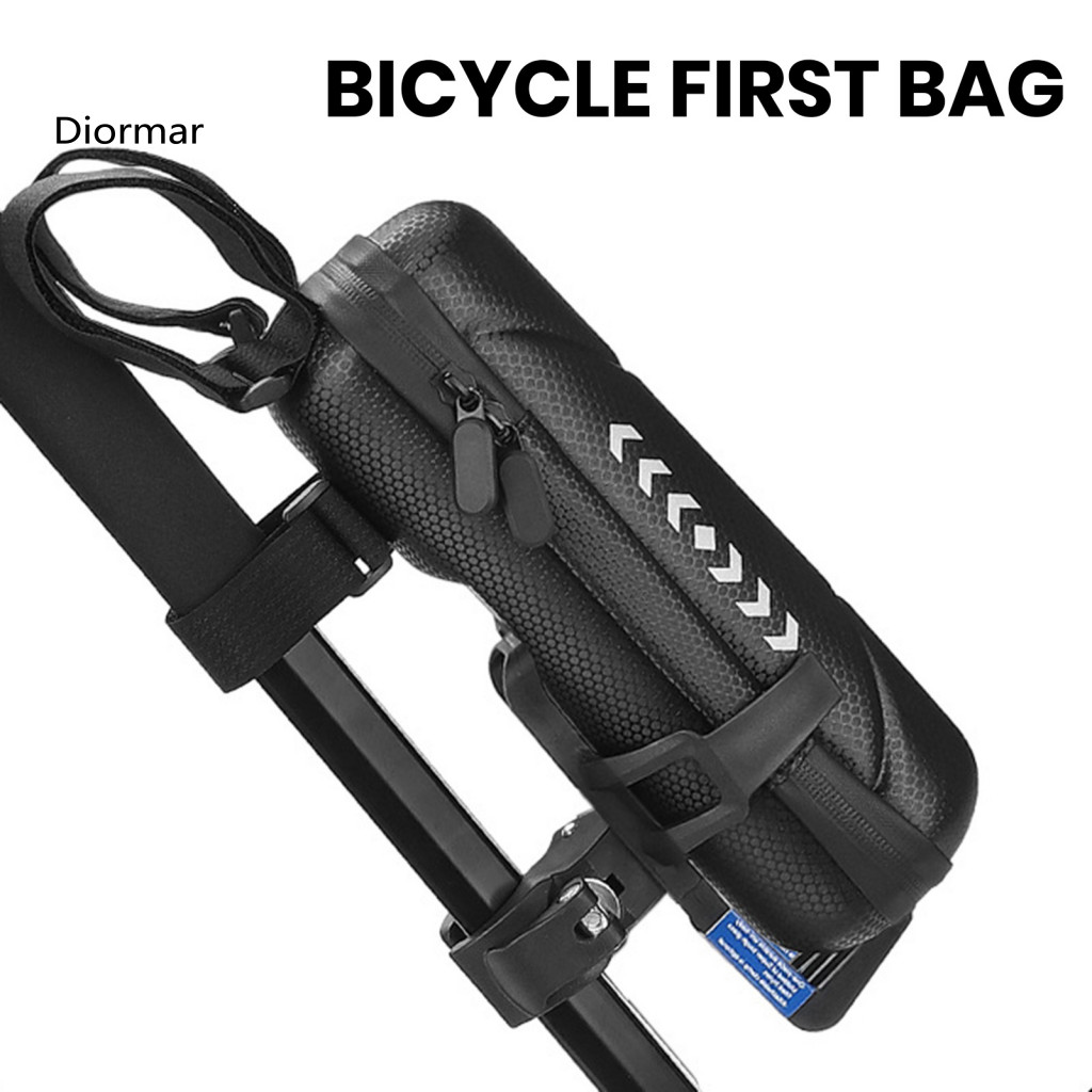 Electric Scooter Head Bag Rainproof Bicycle Handlebar Capacity Non-slip Bike Front Pouch with Hard Shell Eva Fastener St
