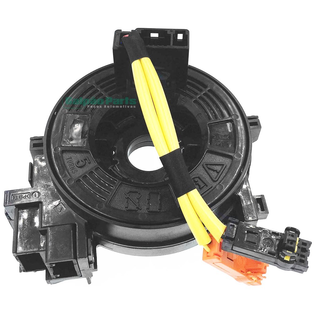 Cinta Airbag Hard Disk Fita Buzina Cabo Flat Toyota Corolla 2015 2016 2017 2018 - 2 Conectores