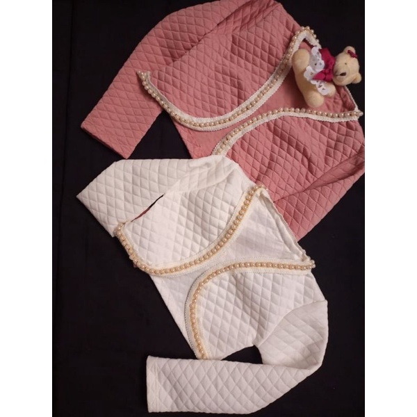 Bolero Luxo Metalasse Moda Infantil Menina