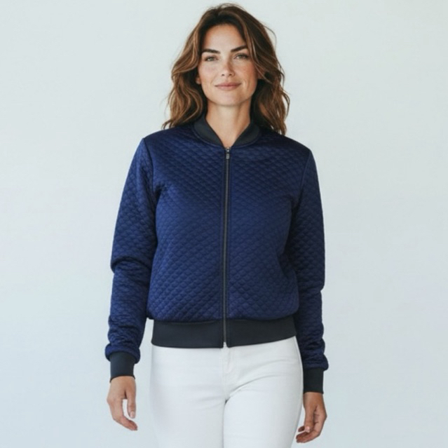Jaqueta feminina Bomber blusa de frio Metalasse