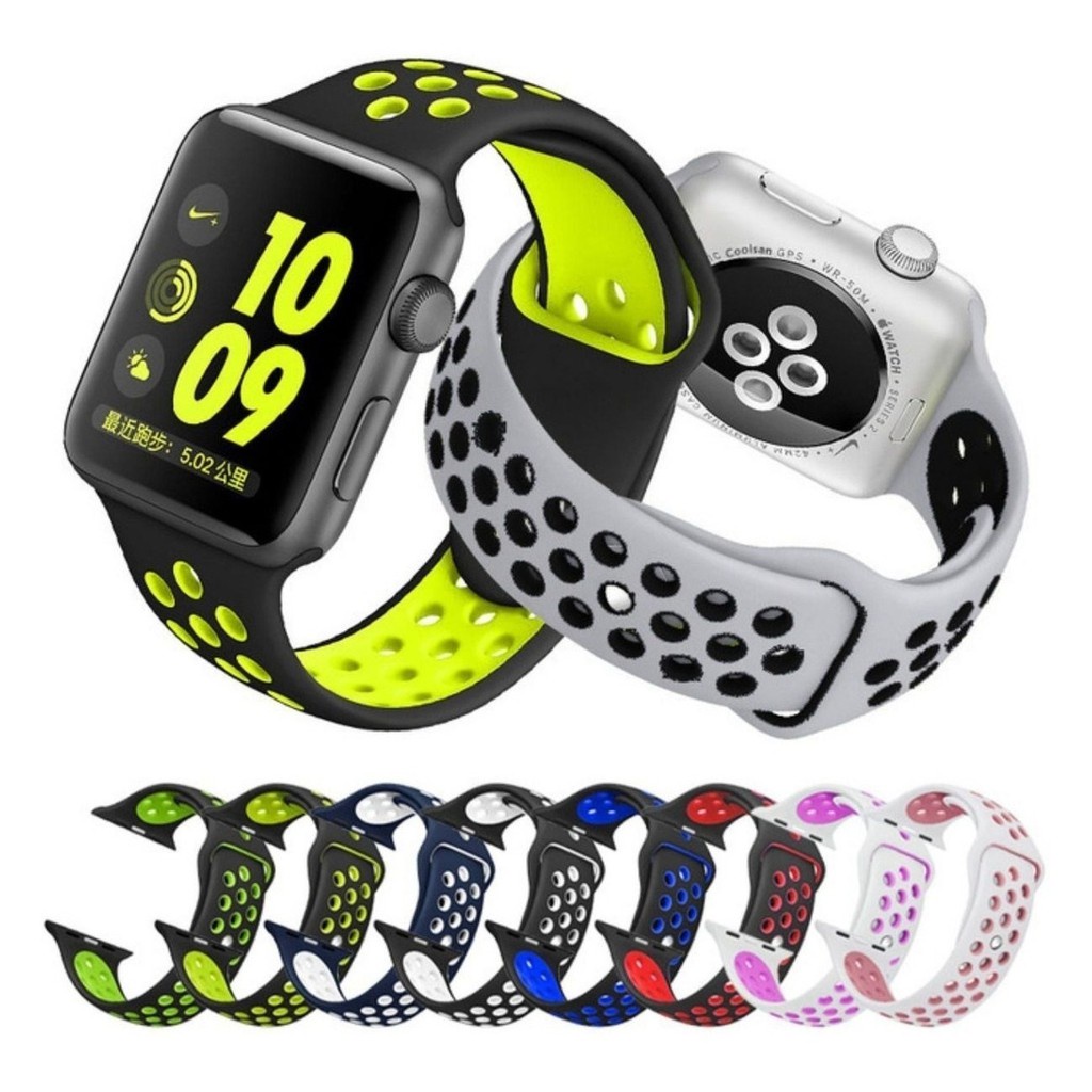 Pulseira de Silicone Esportiva para Apple Watch 42mm/44mm- Sport