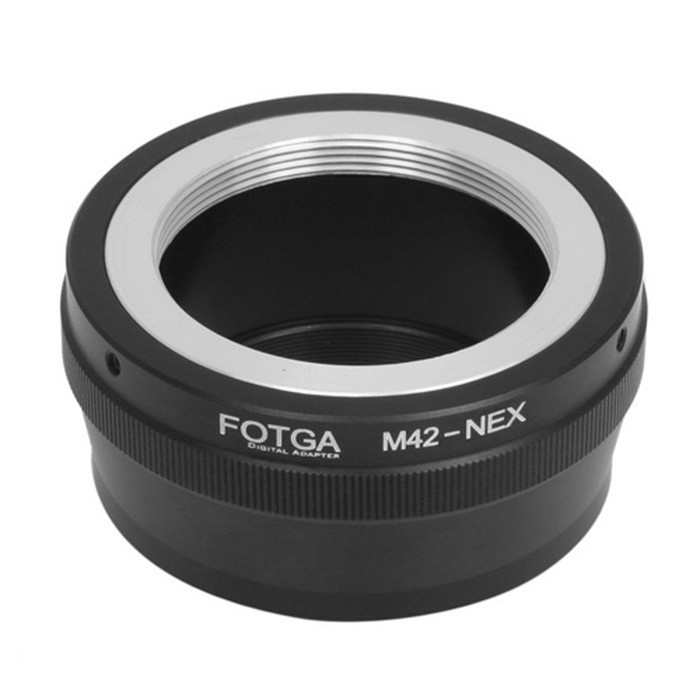 O FOTGA M42-NEX é adequado para adaptar lentes M42 a câmeras SONY NEX6/NEX5/NEX7.