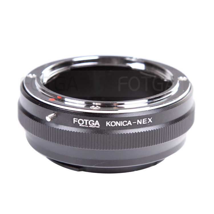 O adaptador de lente FOTGA AR-NEX é adequado para câmeras mirrorless Konica AR para Sony.