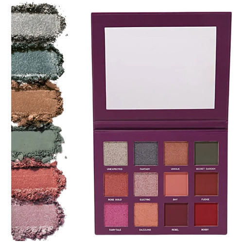 Paleta De Sombras - 12 Shades Océane Purple 26,5g
