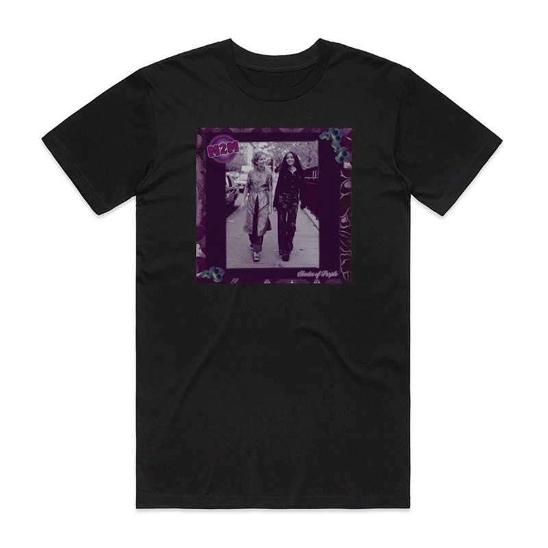 Camiseta Preta M2M Shades Of Purple