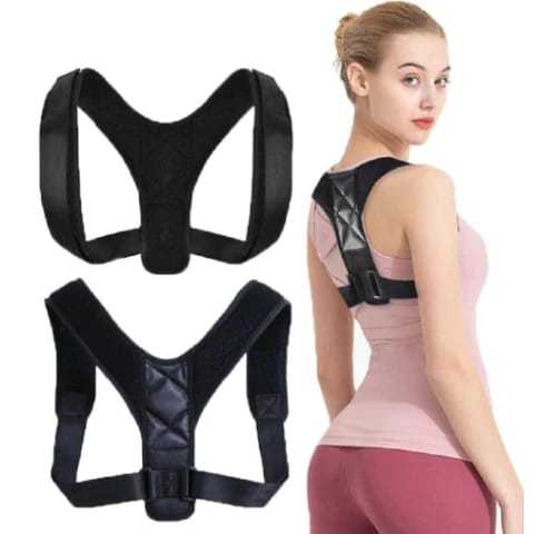 Colete Corretor Postural Suporte Ajust á vel Unissex Ajeita Coluna  BBG-70182