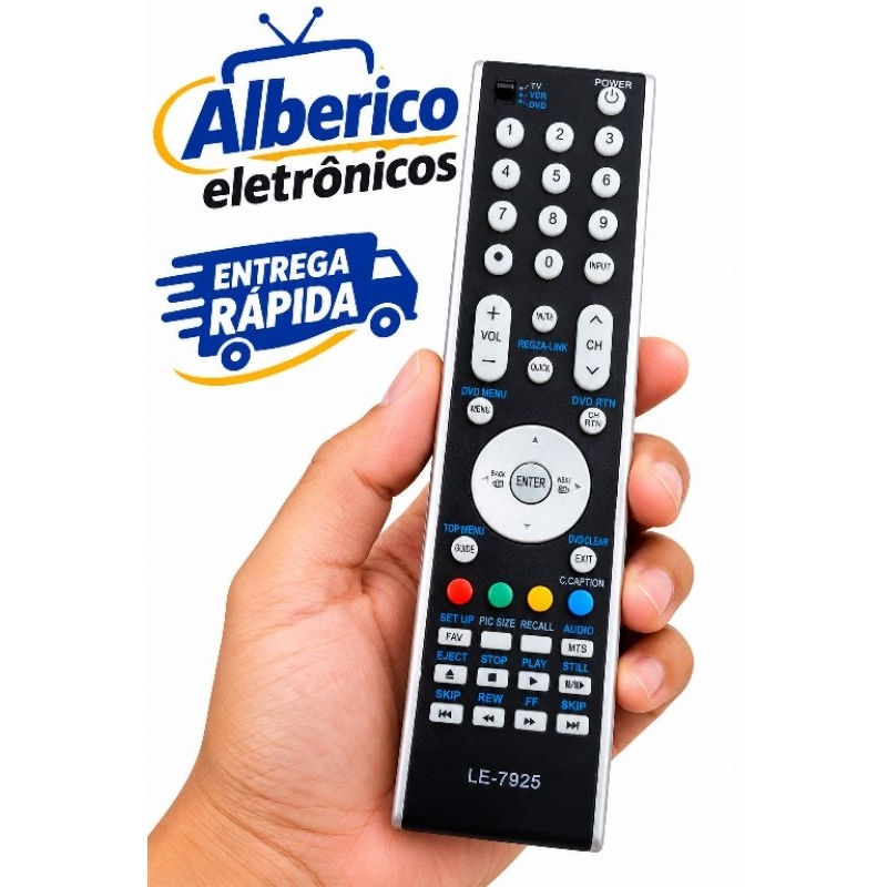 controle para tv LCD led semp toshiba