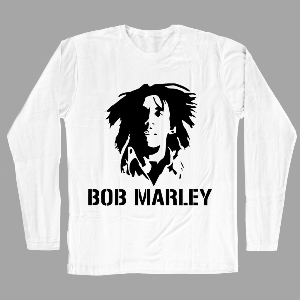 Camiseta Manga Longa Bob Marley