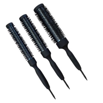 Kit 3 Escovas de Cabelo Térmica Vazada Long Bob Profissional De Escovar Cabelo (Tamanhos P M G)