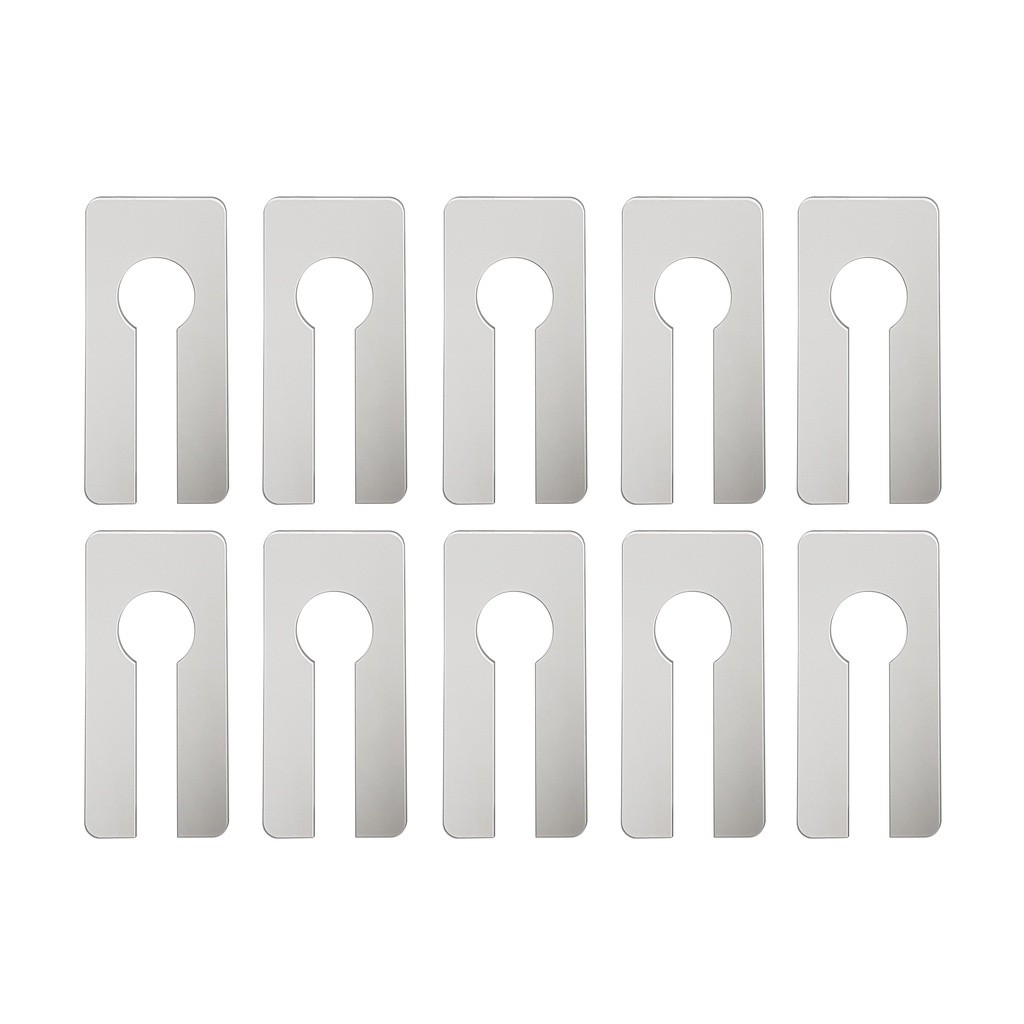 Separador De Cabides em Acrílico - Kit com 10 Unidades (selecionar tamanho) - Envio Imediato