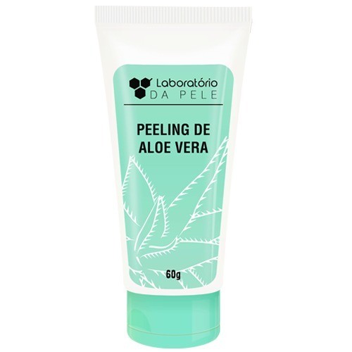 PEELING MECÂNICO DE ALOE VERA - 60G Laboratório da Pele Cuidados com o corpo rosto tratamento beleza