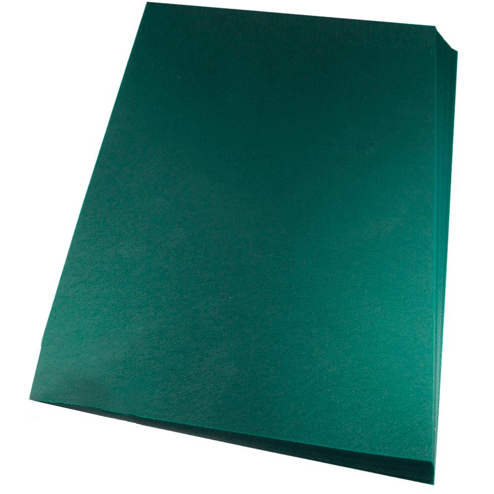 Capa para Encadernação A4 Verde Petróleo Couro PP 0,30 100un