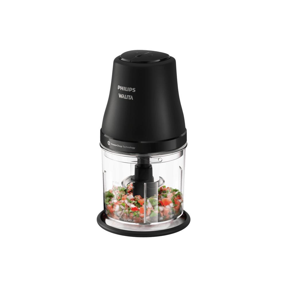 Mini Processador de Alimentos Philips Walita 1L 450W¹ HR1501