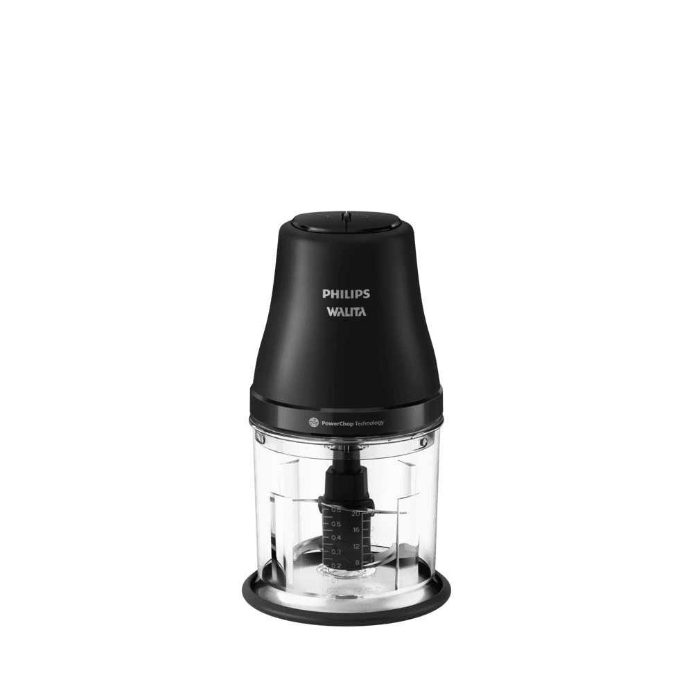 Mini Processador Powerchop Philips Walita Preto- Hr1501 220V