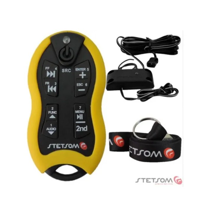 Controle De Som Longa Distancia Stetsom Sx2 500m. AMARELO