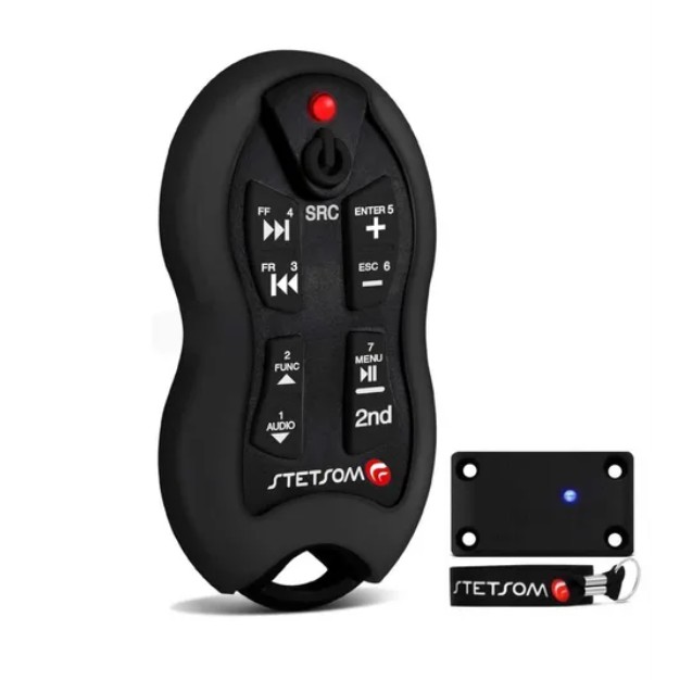 Controle De Som Longa Distancia Stetsom Sx2 500m. PRETO