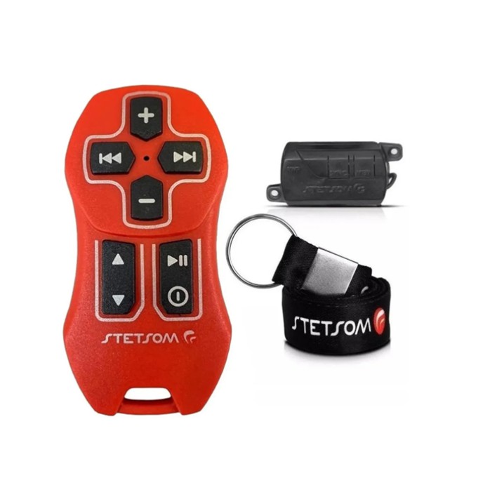 Controle Longa Distancia 200Metros Stetsom Sx2 Light Completo VERMELHO