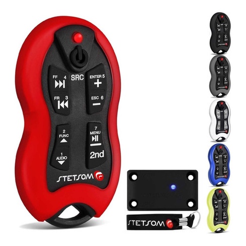 Controle Longa Distância Stetsom Sx2 500 Metros 16 funções Cores - Vermelho - Amarelo - Azul - Preto - Cinza - Branco