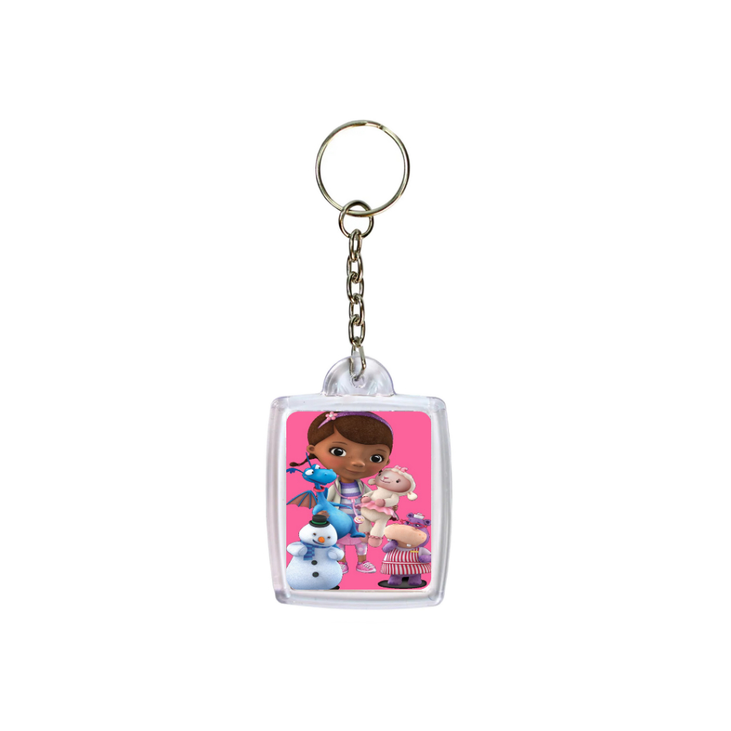 10 Chaveiros Personalizados DOUTORA BRINQUEDO