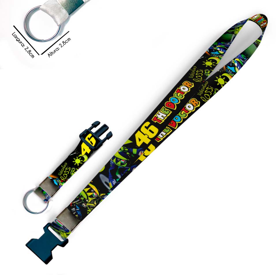 Chaveiro para Moto The Doctor 46 com Argola Tradicional