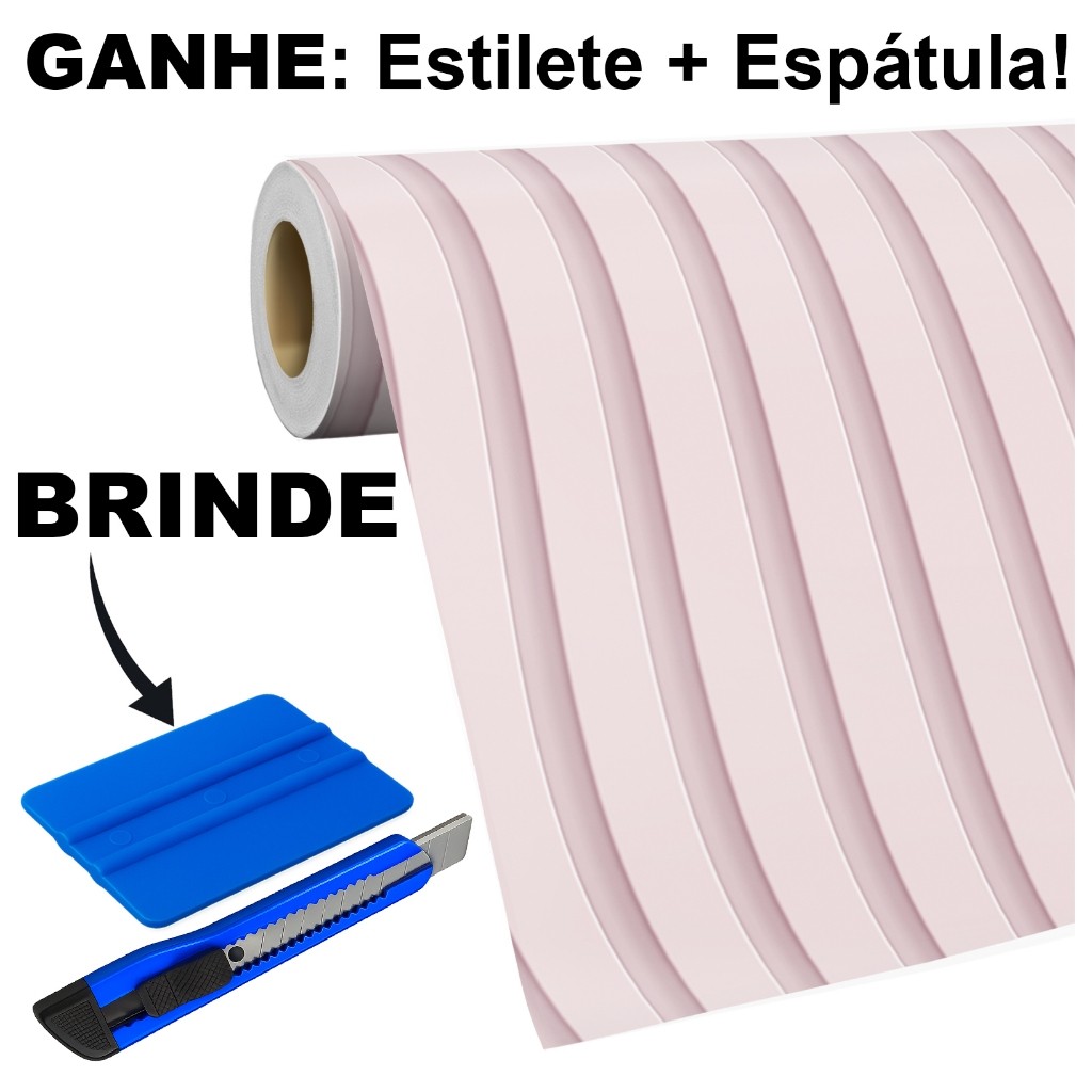Papel de Parede Adesivo Ripado Lilás Quarto Menina Ripas Madeira  Rolo de 5 Metros Lavável