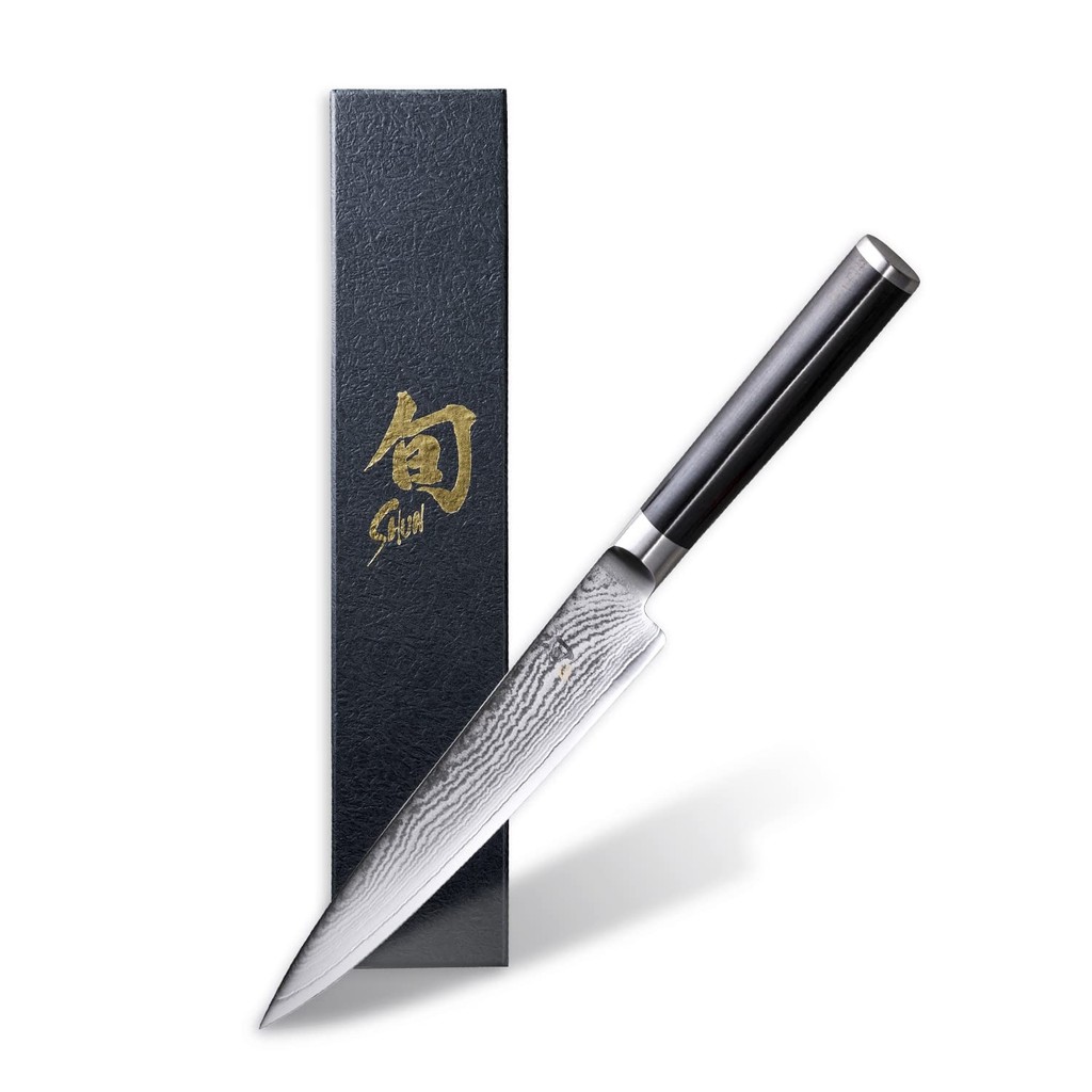 Kai Corporation Classic Utility Knife canhoto 150mm feito no Japão Shun Stainless Steel Knife