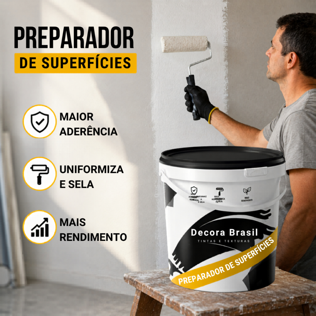 Fundo Preparador para Superfícies Internas e Externas Selante 3,5 kg Regularizador Protetor