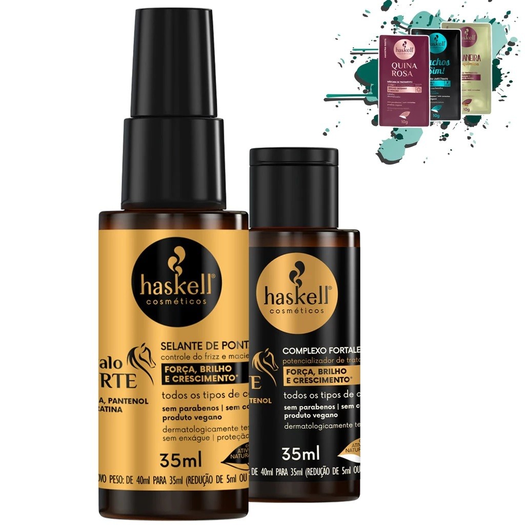 Complexo Fortalecedor e Selante 35ml Cavalo Forte Haskell