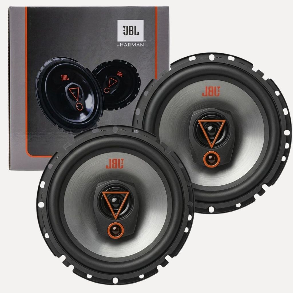 ALTO FALANTE AUTOMOTIVO 6 POLEGADAS TRIAXIAL JBL 6TRMS80 160W RMS O PAR DESIGN MULTISYSTEM PRETO