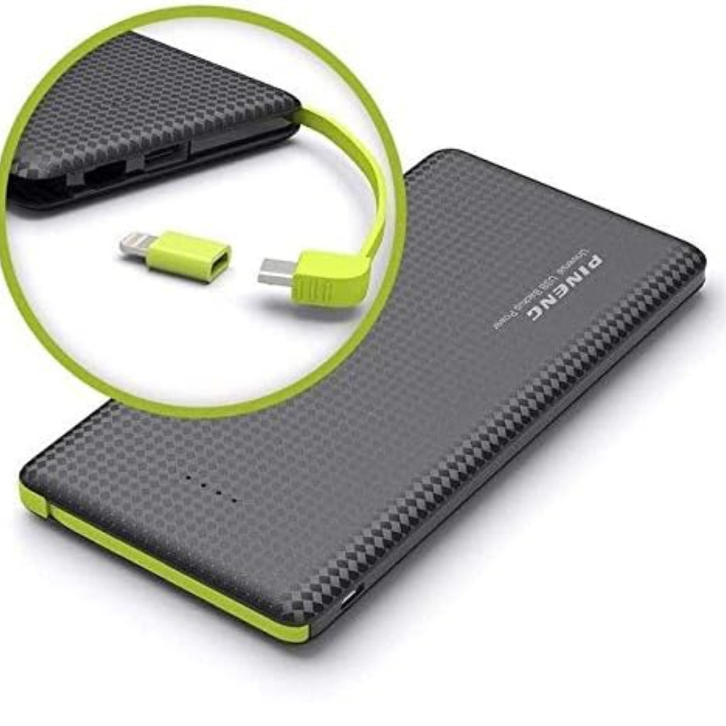 Carregador Portátil Pineng Power Bank 10.000mah,5000mah com adaptador iPhone,V8