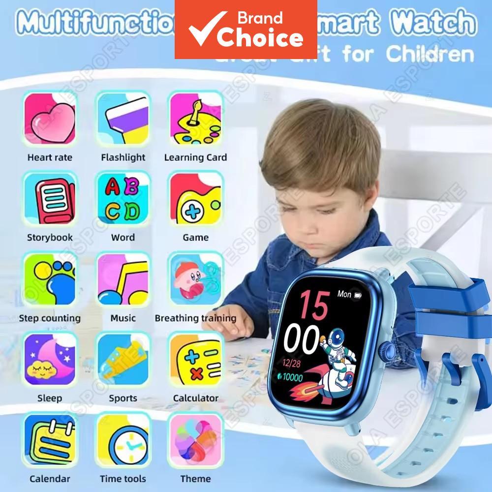 Novo Relógio Inteligente Infantil para Meninas e Meninos – Presente de Smartwatch para Crianças de 4 a 15 Anos, com