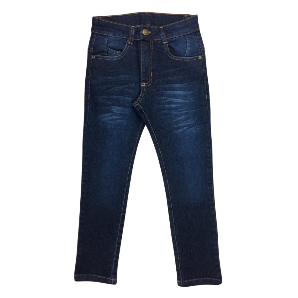 Calça Jeans Skinny Menino Casual - Tam 4 a 16 anos