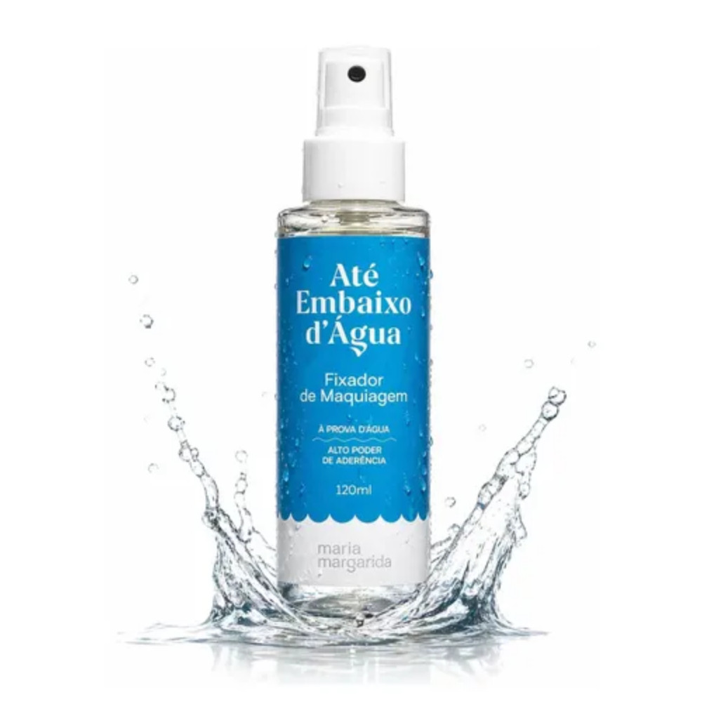 Fixador de Maquiagem Até Embaixo D'água - 120ml - Maria Margarida