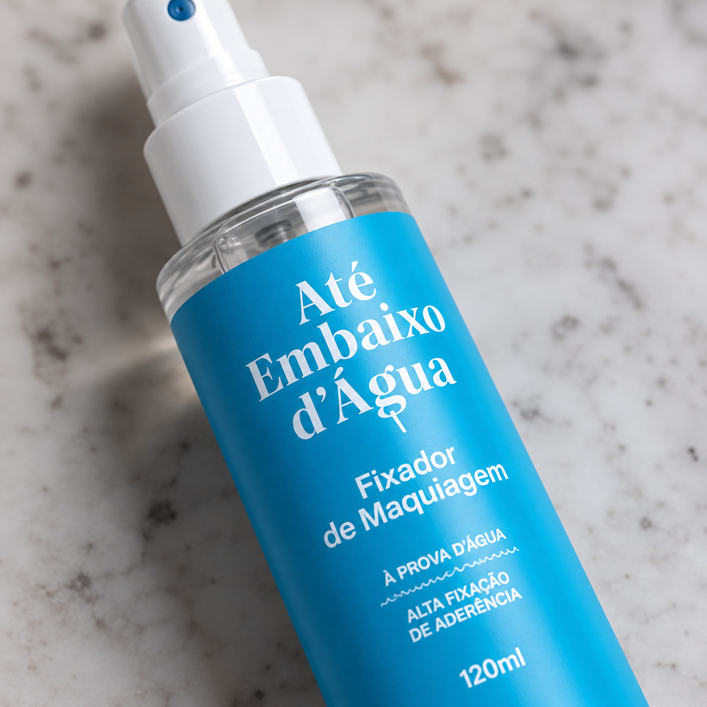 Bruma Fixadora Até Embaixo d’Água Spray 120ml para Maquiagem Longa Duração