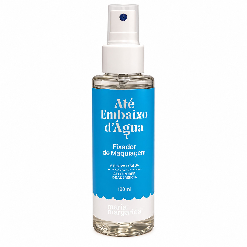 Fixador de Maquiagem Até Embaixo d’Água 120ml Alta Fixação Longa Duração Spray