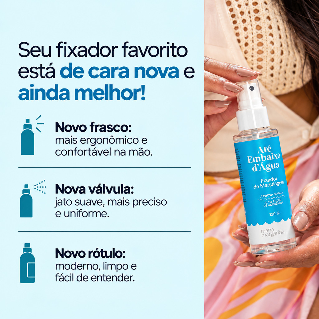 Bruma Fixadora Até Embaixo d’Água 120ml Alta Aderência