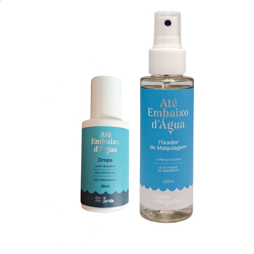 Drops + Fixador Maria Margarida Até Embaixo D'água
