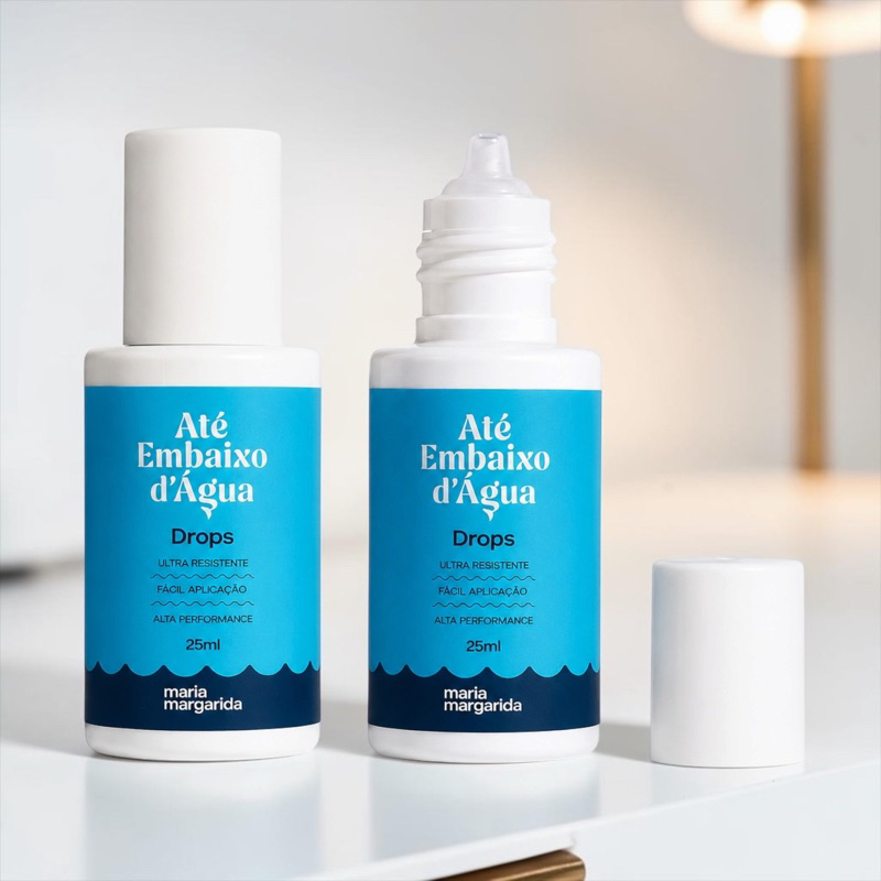 Novo Até Embaixo D'Água Drops Fixador em Gotas Maria Margarida