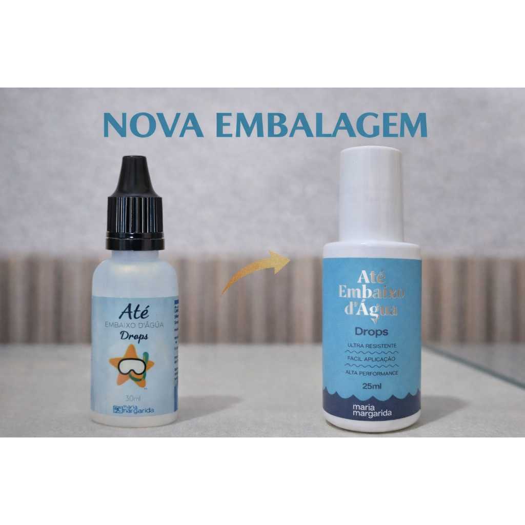 Drops Fixador Blindagem Diluidor de Maquiagem em Gotas Maria Margarida Até Embaixo D'água Envio imediato Promoção