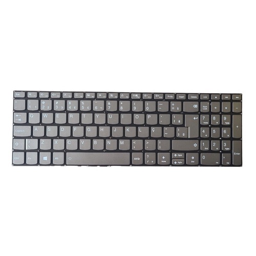 Teclado Compatível Lenovo Ideapad 3i 15iml05 Modelo 82bs