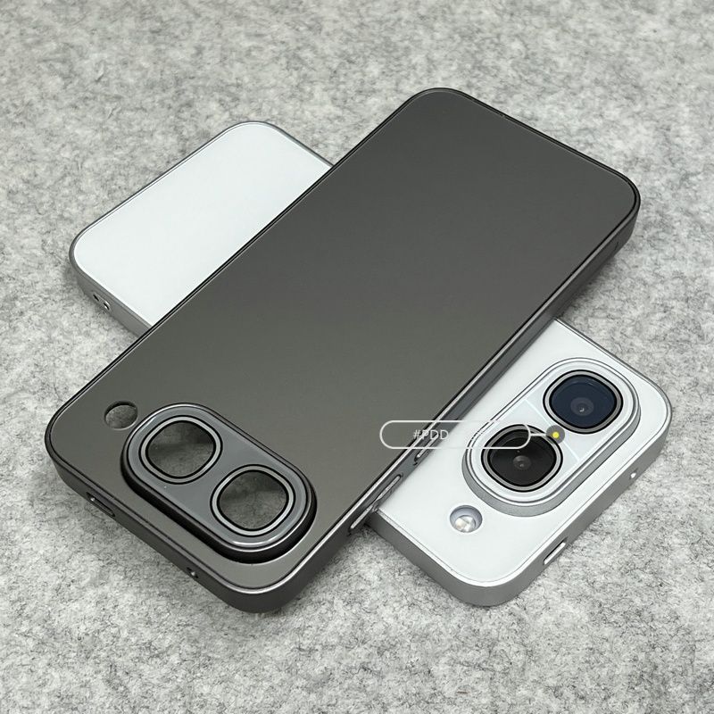 Capa para iQOO Neo11 Ultra com protetor de lente embutido, acabamento fosco, estilo executivo, cobertura total, proteção