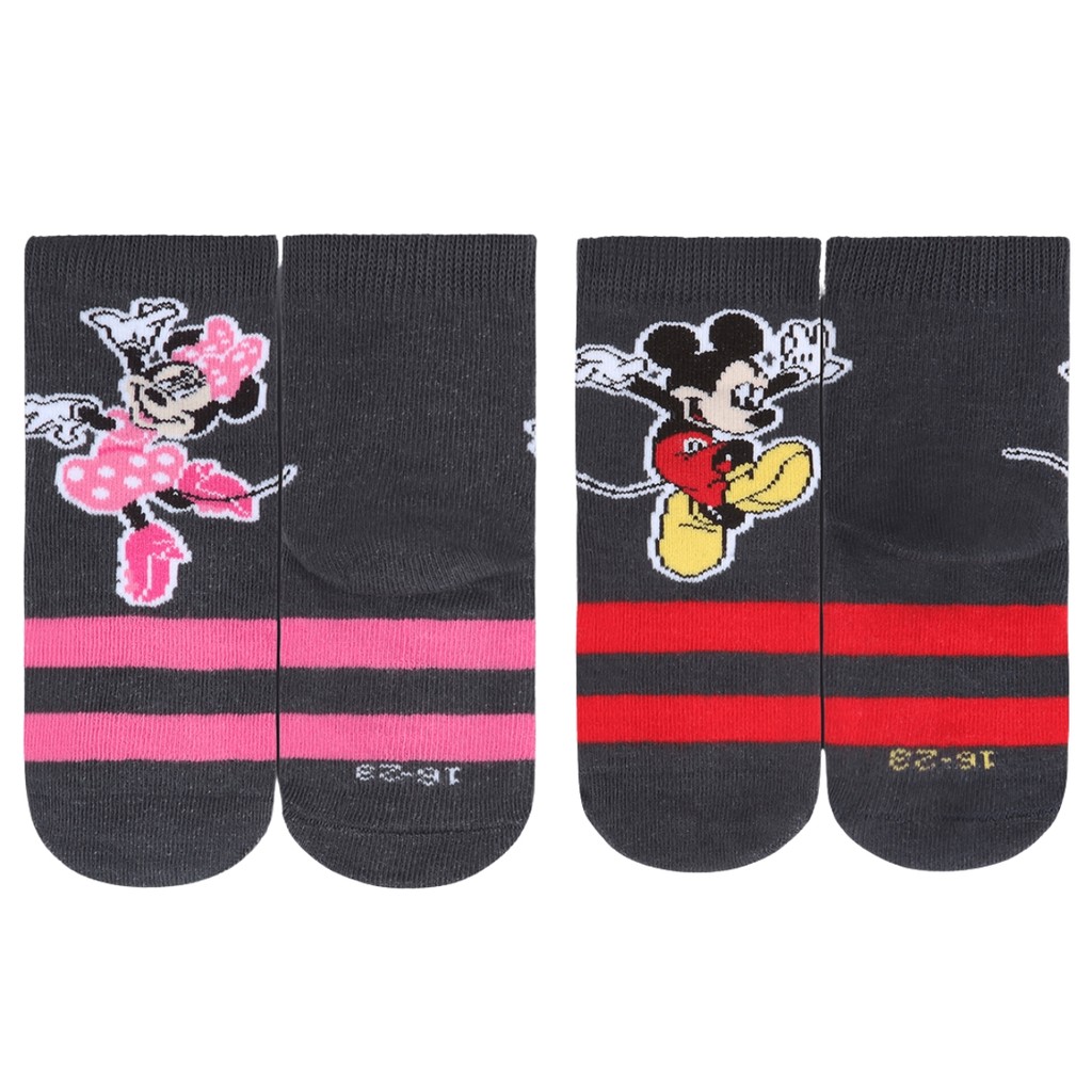 Meia Lupo Disney Baby Original Infantil Cano Curto Mickey Minnie Conforto