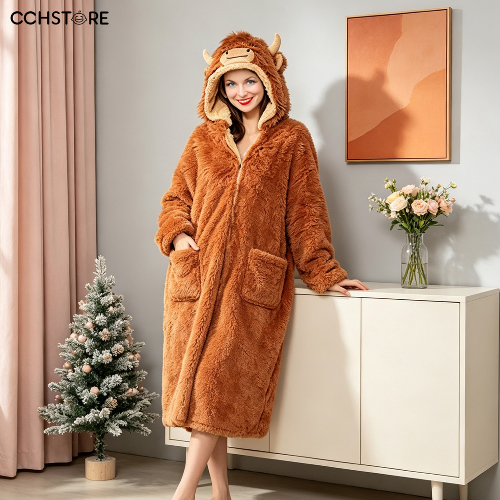 Comfortable Oversized Cape Coral Fleece Blanket Hoodie for Adults – Plush Wearable Shawl Cozy Sleepwear Halloween Cosp