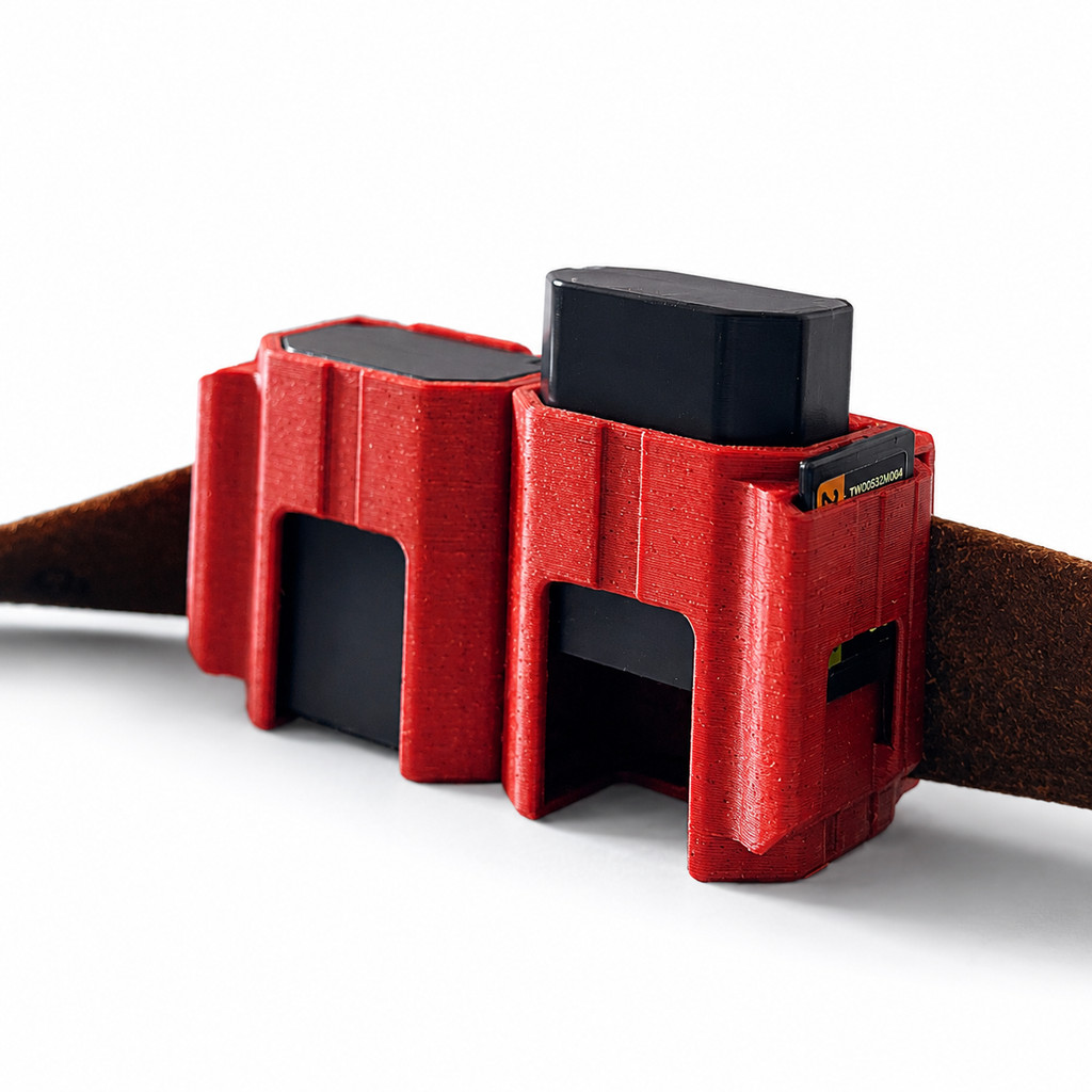 Suporte de Cinto para 2 Baterias Sony NP-FZ100 e 2 Cartõe SD