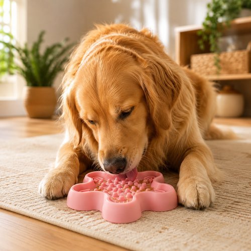 Comedouro Lento Cachorro Gato Controle Alimentacao Reduz Velocidade 24cm Sortido