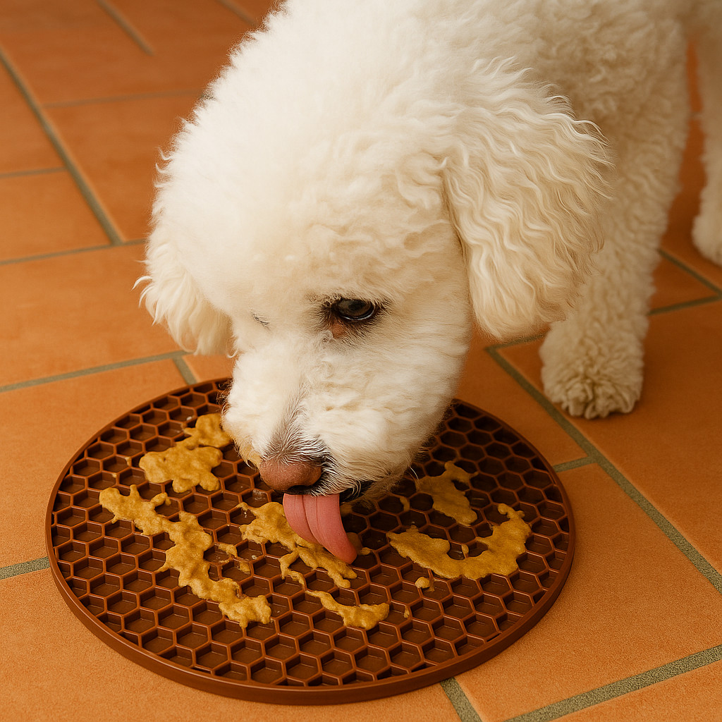 BLACK FRIDAY Tapete Lambedor Inibidor de Ansiedade Silicone Comedouro Lento Pet Cães E Gatos