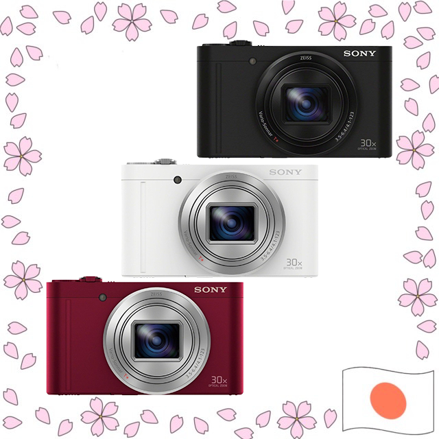 Sony Cyber-shot DSC-WX500 Câmera Digital 18.2MP Zoom Óptico 30x Lente ZEISS Usado【Enviado diretamente do Japão】